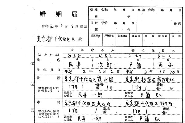 オリジナル婚姻届ってなに 人気のデザイン婚姻届をご紹介 結婚式ムービーのpam