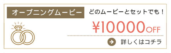 オープニングムービーはセットがお得です