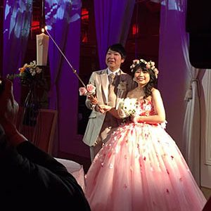 当日は大盛り上がりで、感動的な動画