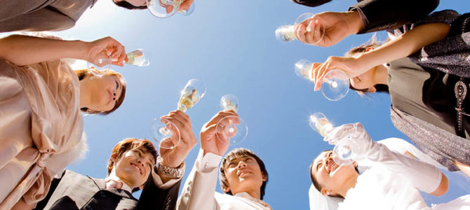 結婚式の開宴前にゲストへお願いしたい事