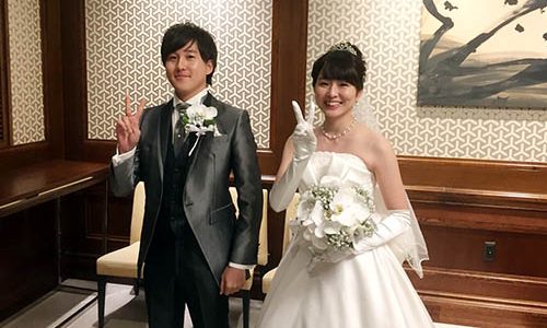 100点満点の披露宴でした。