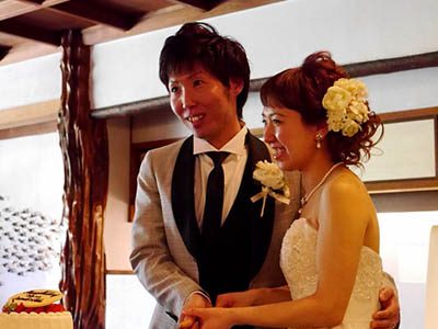 PAMさんのおかげで素敵な結婚式を挙げることができました。