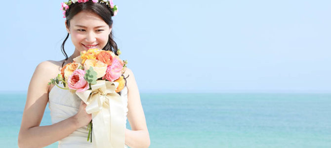 ウェディングブーケの選び方と由来について