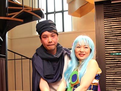 参列者の方も世界観に惹き込まれていました。 参列者の方も世界観に惹き込まれていました。