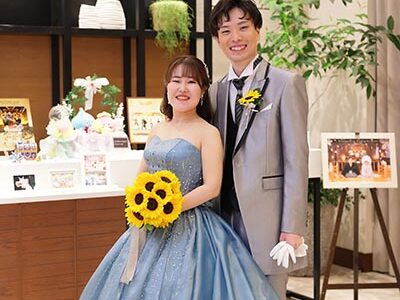 とても満足のいく結婚式にできたと感じています。 とても満足のいく結婚式にできたと感じています。